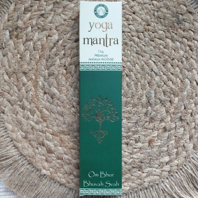 Premium Masala Vonné tyčinky Yoga Mantra 15 ks – Hledejceny.cz