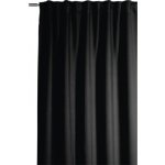 Zatemňovací závěs s řasící páskou Dimout Uni černý 175 x 140 cm – Hledejceny.cz