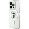 Pouzdro a kryt na mobilní telefon Apple Pouzdro Karl Lagerfeld IML Ikonik MagSafe iPhone 15 Pro čiré