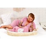 Moniel košilka šaty kojící Dots růžová – Zboží Dáma