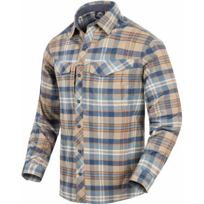 Košile Helikon-Tex taktická MBDU Flannel ginger plaid – Sleviste.cz