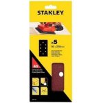 Stanley Brusné papíry pro vibrační brusku 93 x 230 mm děrované, P40, Black+Decker, AEG, 5 ks - ST-STA31151-XJ – Sleviste.cz