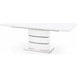 HALMAR Rozkládací jídelní stůl Nobel bílý – Sleviste.cz