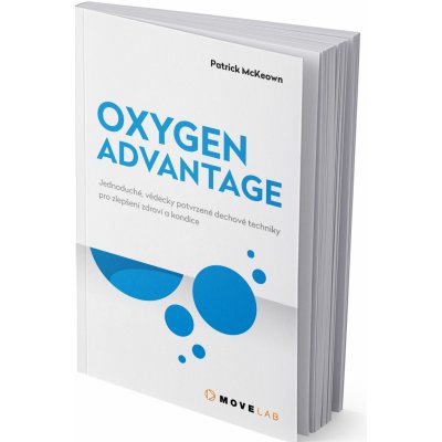 TriggerPoint Kniha OXYGEN ADVANTAGE - dechové techniky pro zlepšení zdraví a kondice