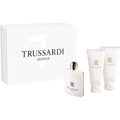 Trussardi Trussardi Donna SET: Parfumovaná voda 100ml + Sprchový gél 200ml + Tělové mléko 200ml Pre ženy EDP – Zboží Mobilmania