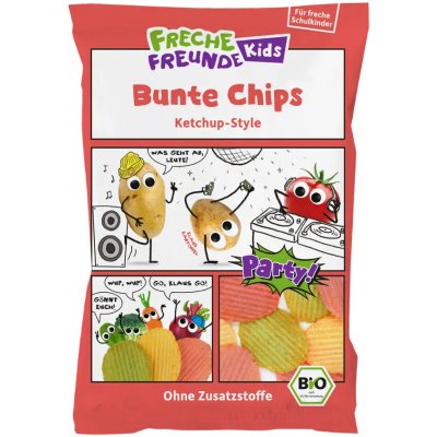 Freche Freunde Zeleninové chipsy s příchutí kečupu 50 g – Hledejceny.cz