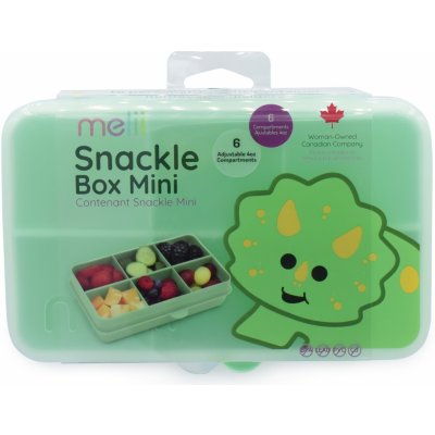 Melii Snackle Box krabička na svačinu mini Dinosaur – Zboží Dáma