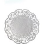 Dekorativní krajky kulaté průměr 22 cm (100 ks) – Zboží Dáma