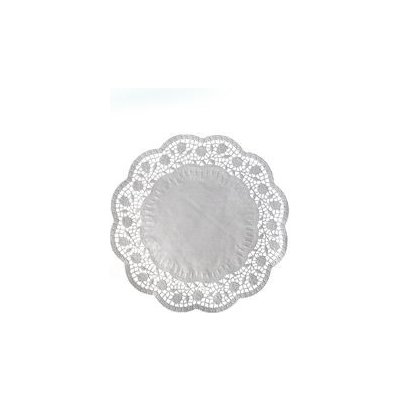 Dekorativní krajky kulaté průměr 22 cm (100 ks) – Zboží Dáma