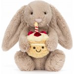 KRÁLÍČEK JELLYCAT S NAROZENINOVÝM DORTEM BEIGE 31 cm – Hledejceny.cz