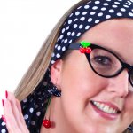 Rappa sada třešně retro s brýlemi ,4 ks – Hledejceny.cz