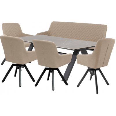 Doppler NOVA PARIS LIKA-TEX mocca, 4+1+1 – Hledejceny.cz