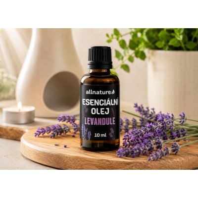 Allnature Esenciální olej Levandule 10 ml – Sleviste.cz