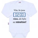 New Baby Body s potiskem ráno – Zboží Mobilmania