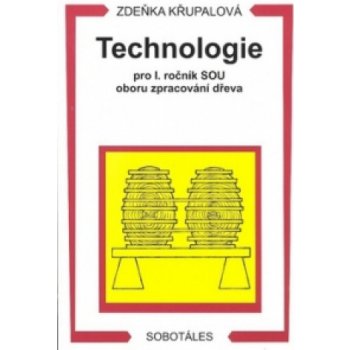 TECHNOLOGIE PRO 1. ROČNÍK SOU OBORU ZPRACOVÁNÍ DŘEVA - Zdeňka Křupalová