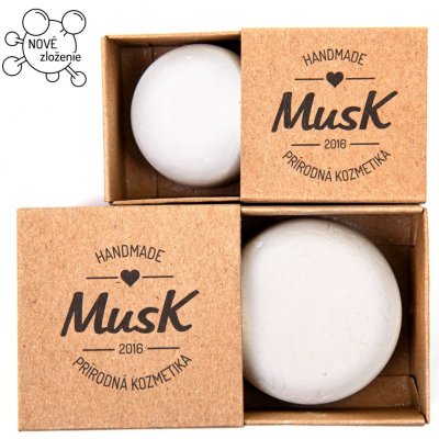 Musk Tuhý šampon Jemný dotek 80 g pro citlivou pokožku v krabičce – Zboží Mobilmania