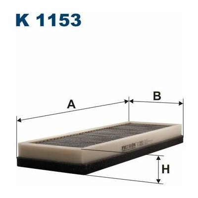Filtr, vzduch v interiéru FILTRON K 1153 – Hledejceny.cz