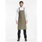 Chaud Devant Kuchářská zástěra s náprsenkou Dark Olive Green – Hledejceny.cz