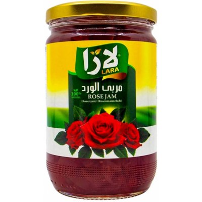 Lara Džem z okvětních lístků růží 800 g – Zboží Dáma