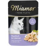 Miamor Cat Filet tuňák & kalamáry jelly 100 g – Hledejceny.cz