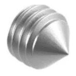 Hahn Steel Červík s hrotem M6x6 mm, Nerez AISI 304, surový stav – Sleviste.cz