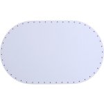 sololak bílý ovál 20x33cm s otvory 22B2033V – Zboží Dáma