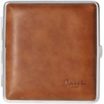 Caseti kožená tabatierka 20 ks hnědá – Zboží Dáma