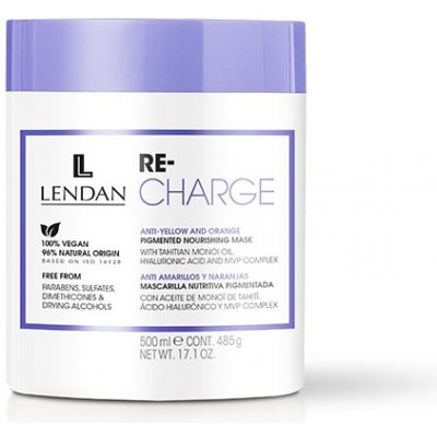 Lendan Re-Charge pigmentovaná maska pro blond vlasy 500 ml