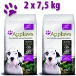 Applaws Dog Puppy Large Breed Chicken 2 x 7,5 kg – Hledejceny.cz