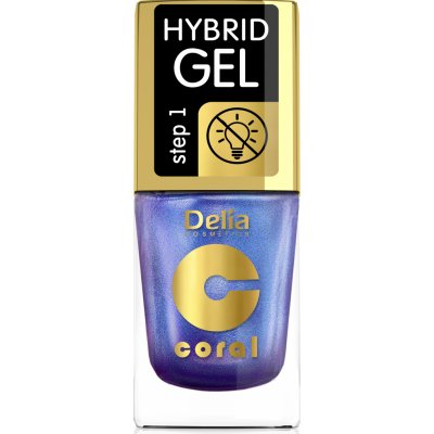 Delia Multi reflective Hybrid gel lak na nehty 110 fialová 11 ml