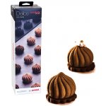 Pavoni Forma silikonová design Delice3D polokoule rýhovaná 30x18 ml – Zboží Mobilmania