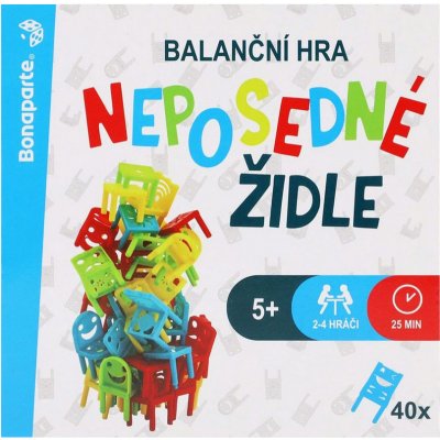 Bonaparte Neposedné židle 40 ks balanční – Zboží Dáma