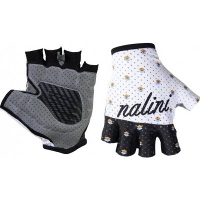 Nalini AHS Cima Wmn SF bianco/nero-rombi