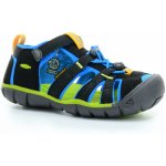 Keen Seacamp II CNX sandálky black/brilliant blue – Sleviste.cz