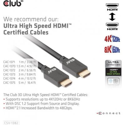 Club3D CSV-1382 – Zboží Mobilmania