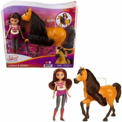 Mattel Spirit a kůň Abigail a kůň Boomerang – Zboží Mobilmania