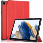Protemio Leather Zaklápěcí obal Samsung Galaxy Tab A9+ 66309 červený – Zboží Mobilmania