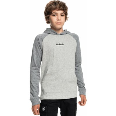 QUIKSILVER YOUTH BUXTON RAGLAN HOOD Dark Grey Heather KRPH – Hledejceny.cz