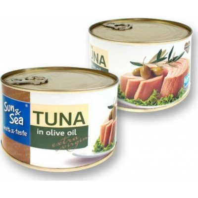 Sun & Sea Tuňák v olivovém oleji 400 g – Zboží Dáma