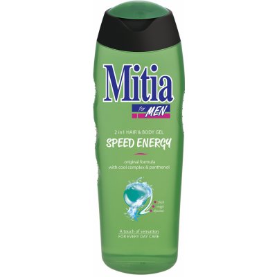 Mitia for Men Speed Energy sprchový gel 400 ml – Zboží Mobilmania