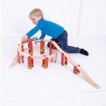 Bigjigs Rail Víceúrovňový set kolejí – Zboží Dáma
