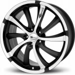 Brock B23 8,5x20 5x110 ET35 matt black polished – Sleviste.cz