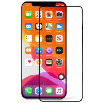 CUBE1 Full-Cover Ochranné tvrzené sklo 2.5D pro Apple iPhone 11/XR černá / přes celý displej / 0.33 mm / tvrdost 9H ACGLCUAP11050