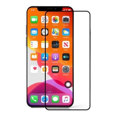 CUBE1 Full-Cover Ochranné tvrzené sklo 2.5D pro Apple iPhone 11/XR černá / přes celý displej / 0.33 mm / tvrdost 9H ACGLCUAP11050 – Zbozi.Blesk.cz