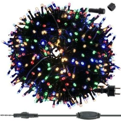 ISO 11372 Vánoční osvětlení 500 LED 15W multicolor 51.6 m – Hledejceny.cz