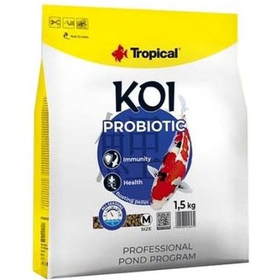 Tropical Koi Probiotic Pellet M 5 l, 1,5 kg