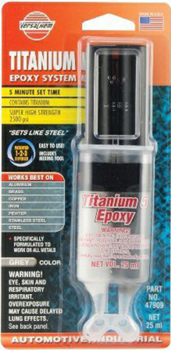 VERSACHEM Titanium Epoxy systém na nerez a barevné kovy 25g