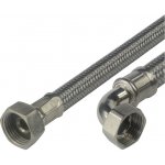Klum Hadice připojovací nerez 13x18, FxF, 3/4"x3/4" s kolínkem, 20 cm - CR501F – Hledejceny.cz