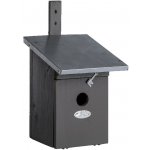 Esschert Design budka pro Sýkorku koňadru, šedá – Zboží Mobilmania