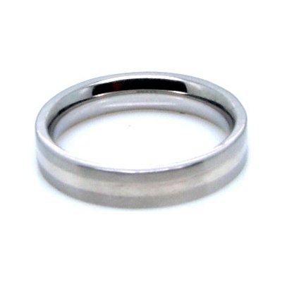 Steel Edge Snubní prsteny chirurgická ocel SET01 – Zboží Mobilmania